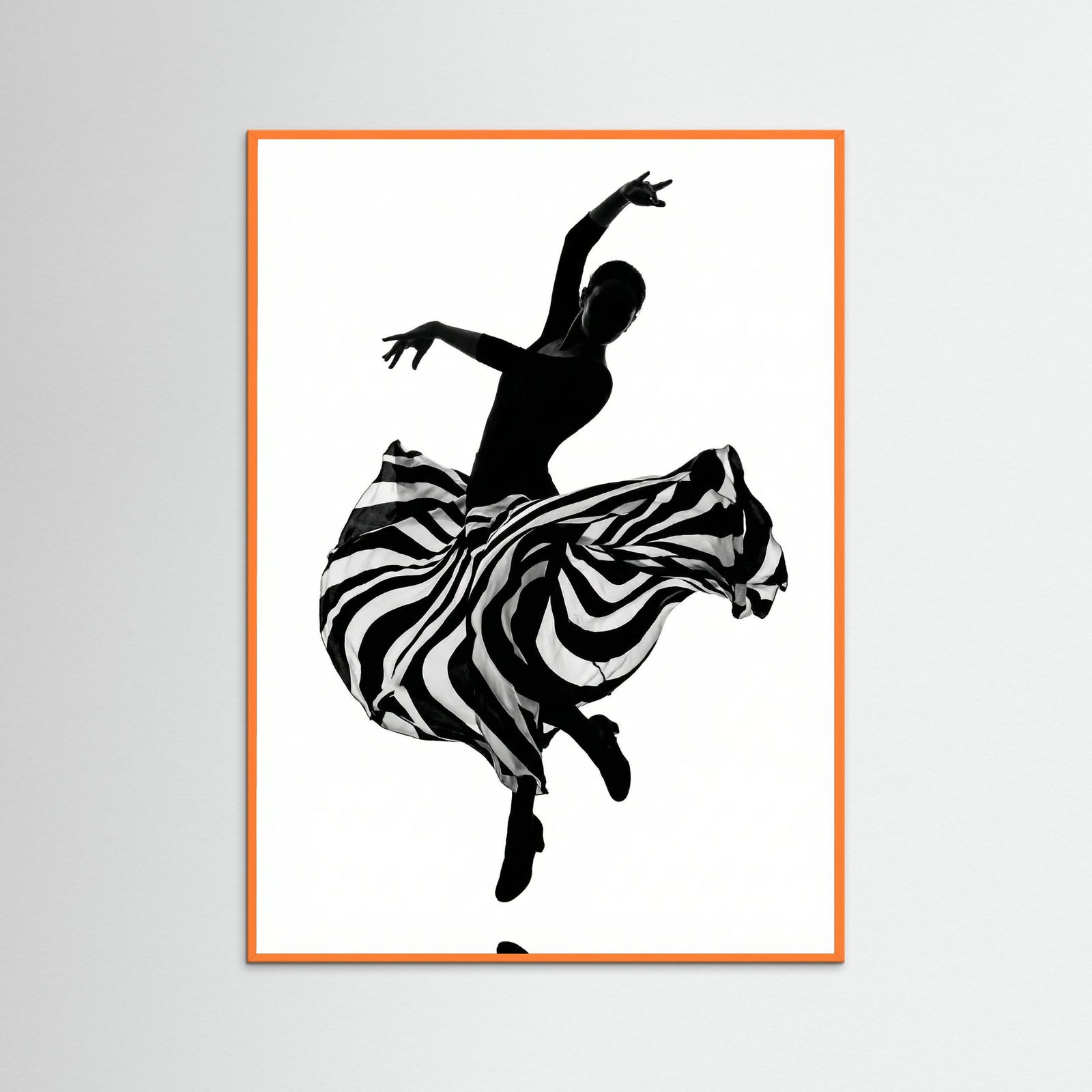 Orange Wood Striped Movement