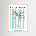 Striped Palm Tree -juliste – juliste ja taidepainatus