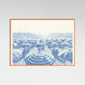 Poster Striped Umbrellas Parchment – poster e stampa artistica