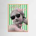 Striped Venus Poster – plakat og kunsttryk