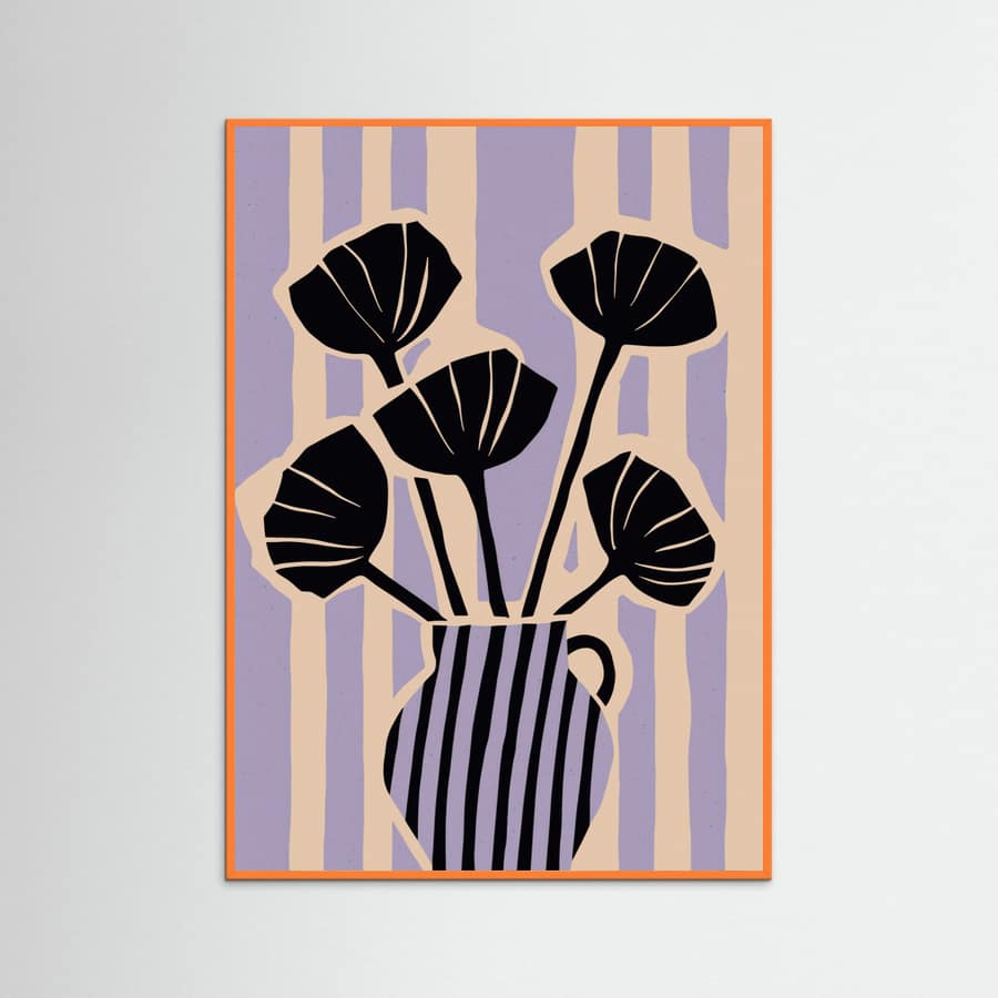 Stripedstilllifeno2 Fullsize Poster – poster and art print