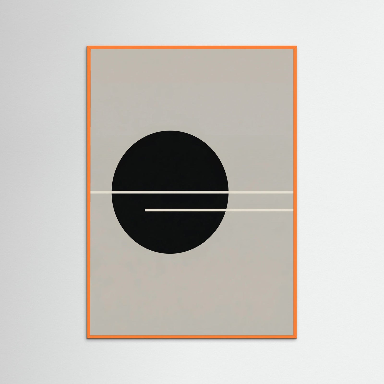 Orange Wood Structural Harmony