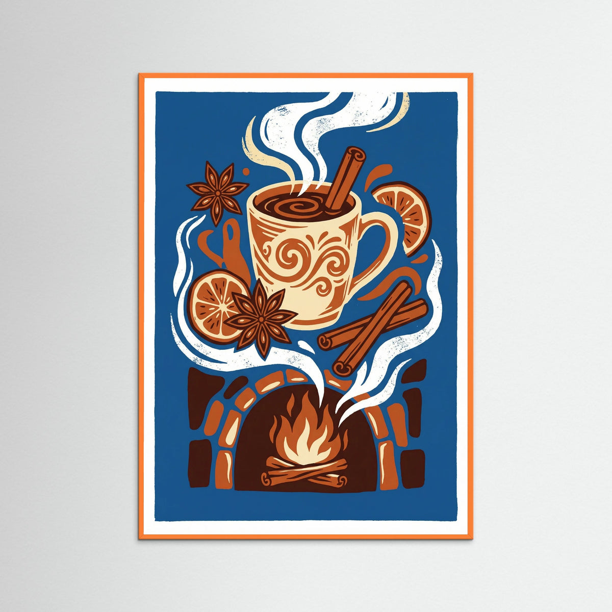 Orange Wood Summer Harvest