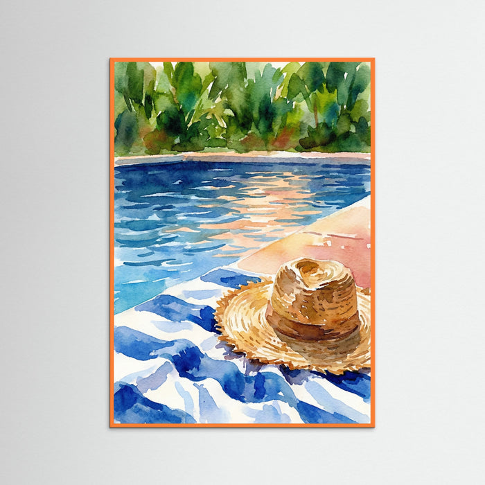 Orange Wood Summer Repose