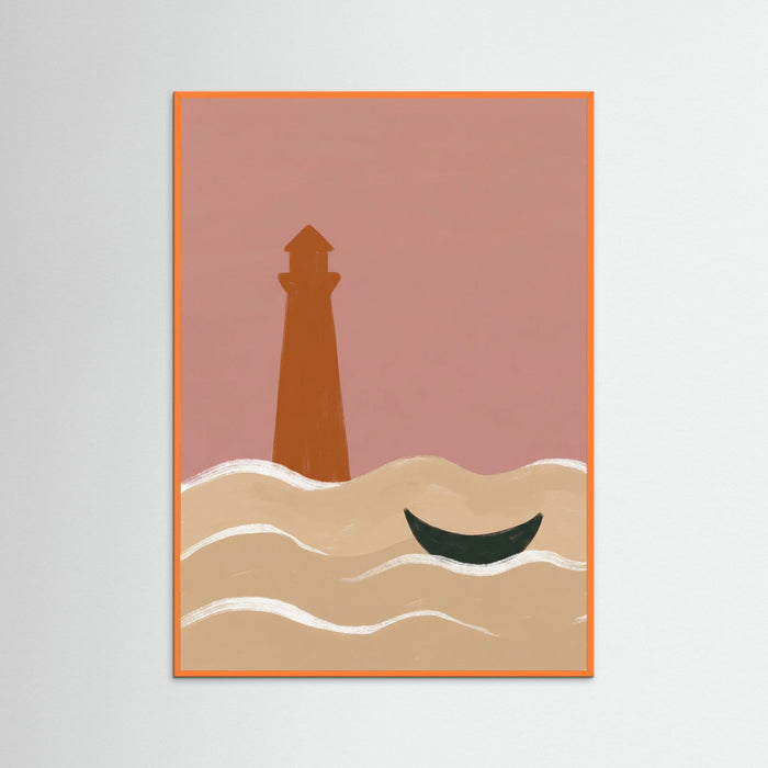 Orange Wood Summer Reverie