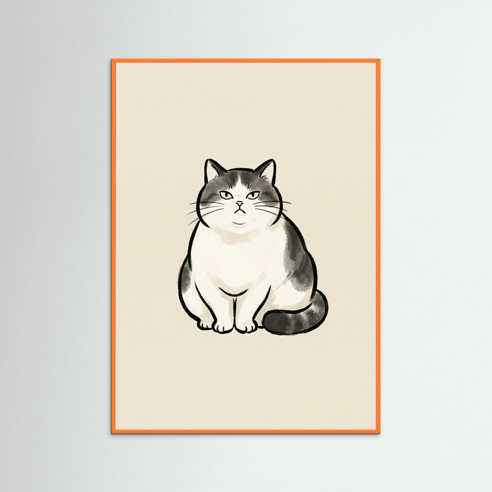 Sumo Frog Study – plakat og kunsttryk