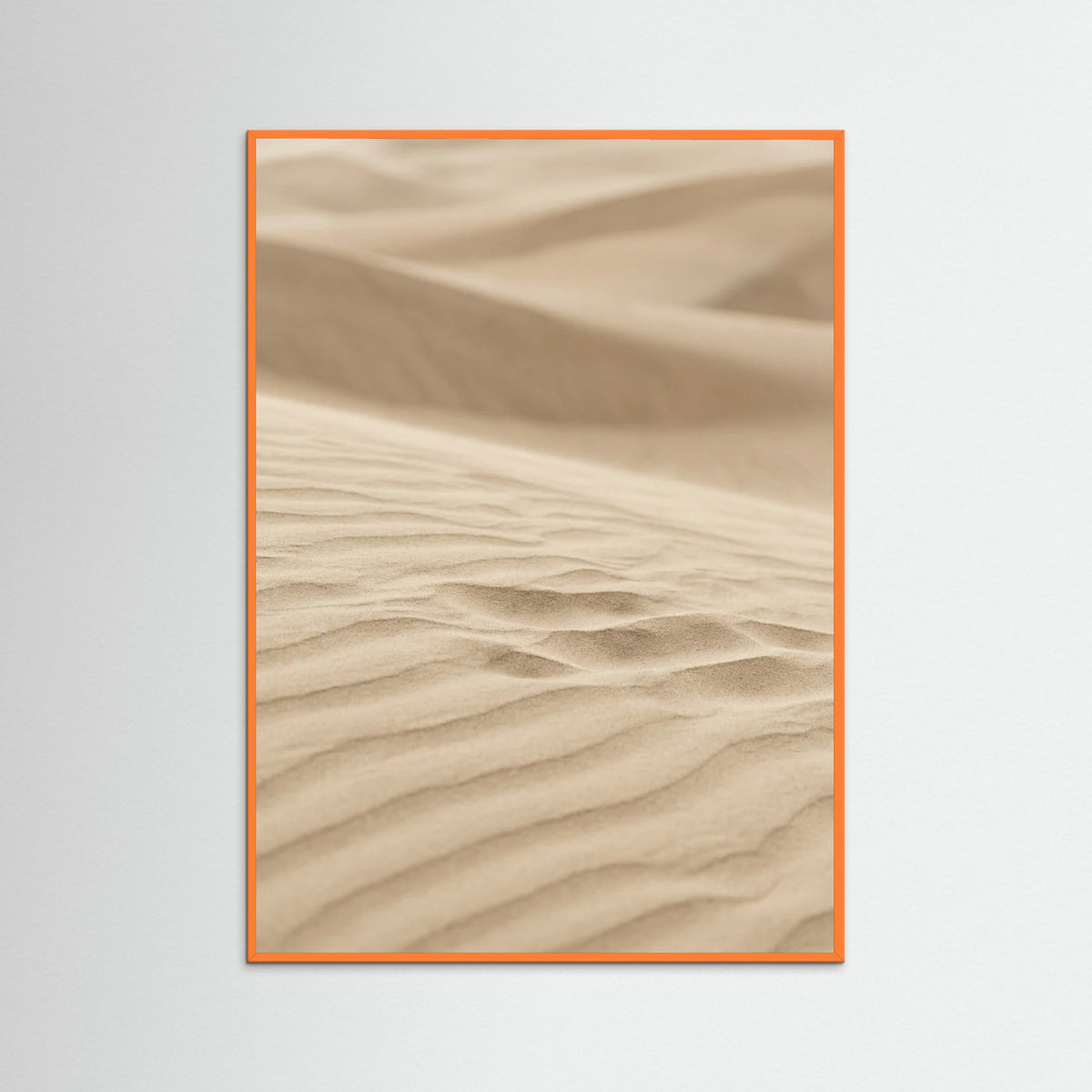 Orange Wood Sun Kissed Fronds