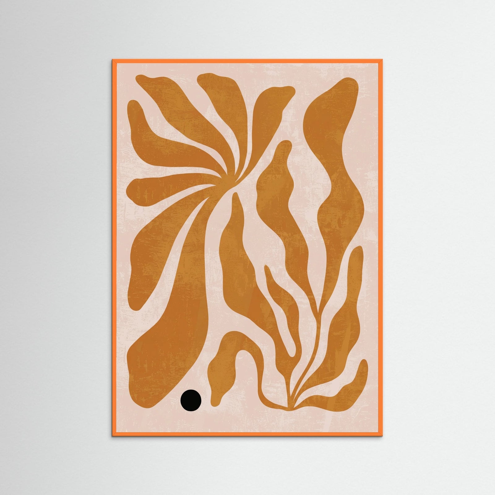 Orange Wood Sun Petals