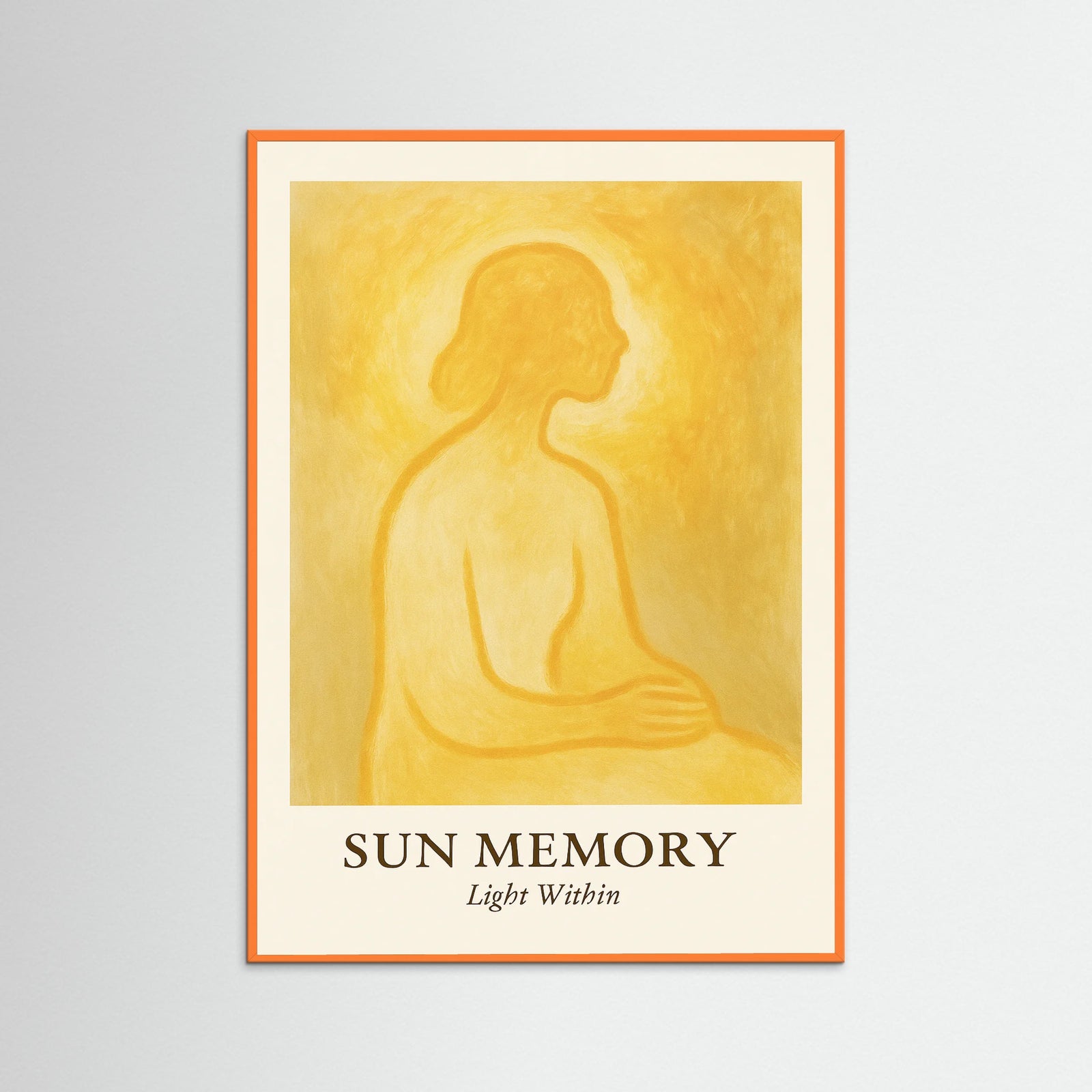 Orange Wood Sun memory
