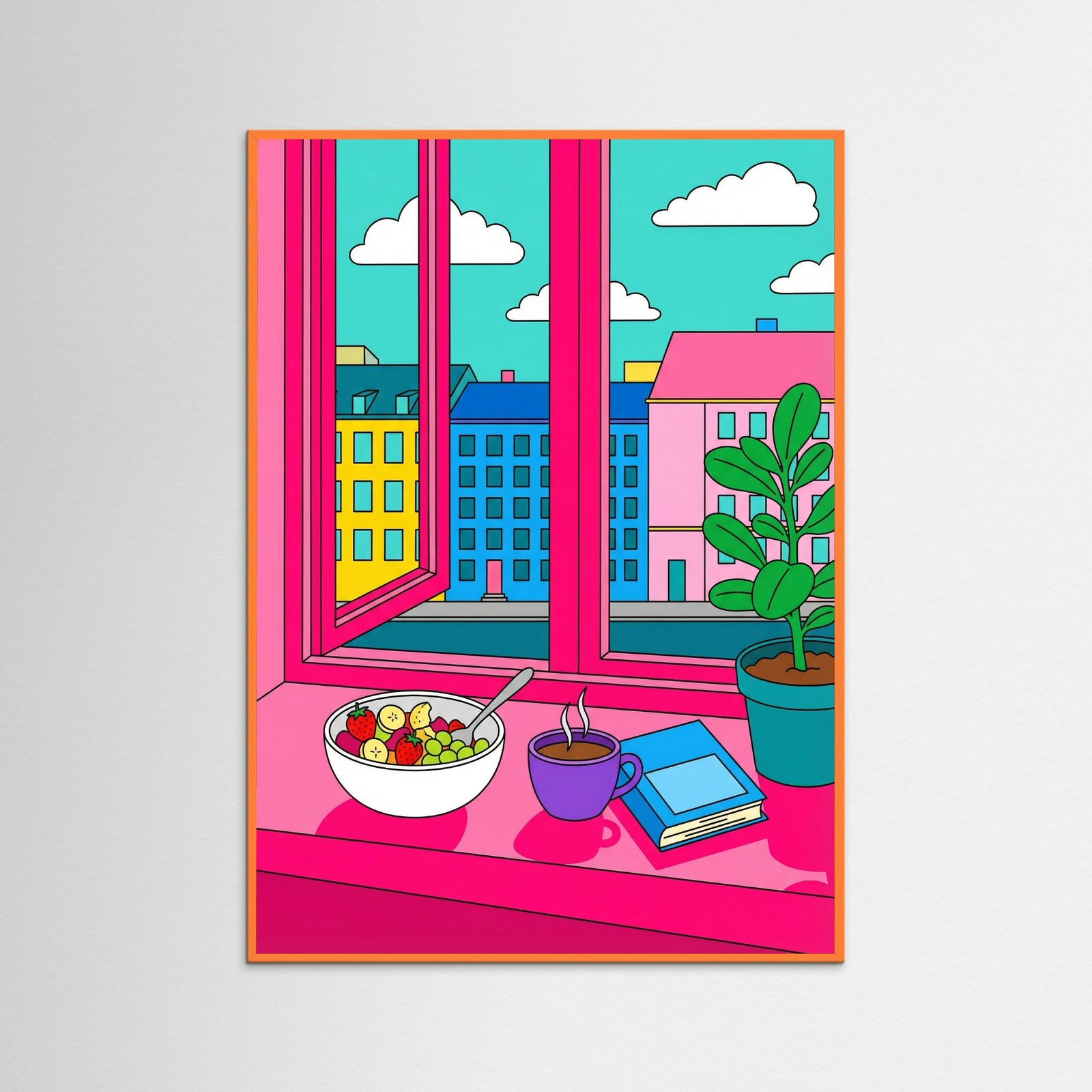 Orange Wood Sunday Park Scene