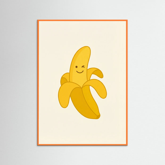 Orange Wood Sunny Banana Smile