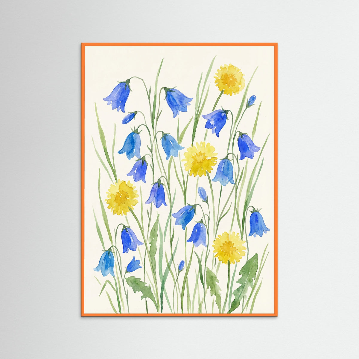 Orange Wood Sunny Bouquet