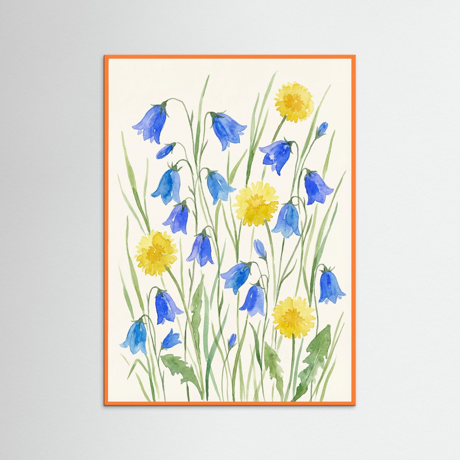 Orange Wood Sunny Bouquet