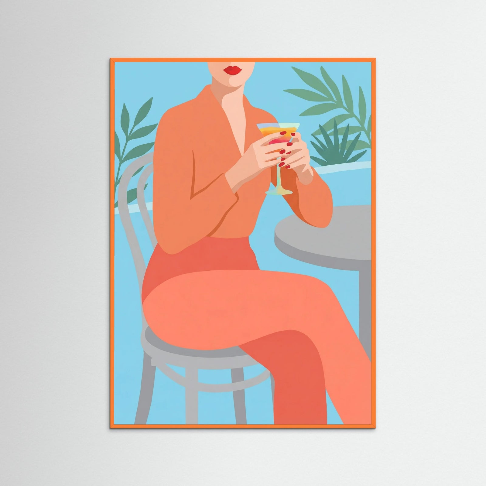 Orange Wood Sunny Retreat