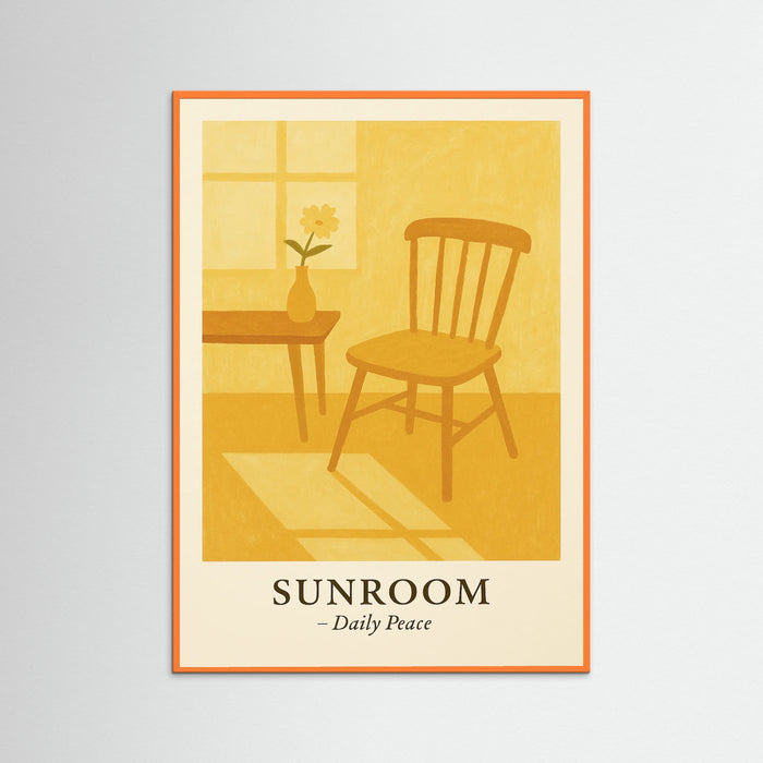 Orange Wood Sunroom