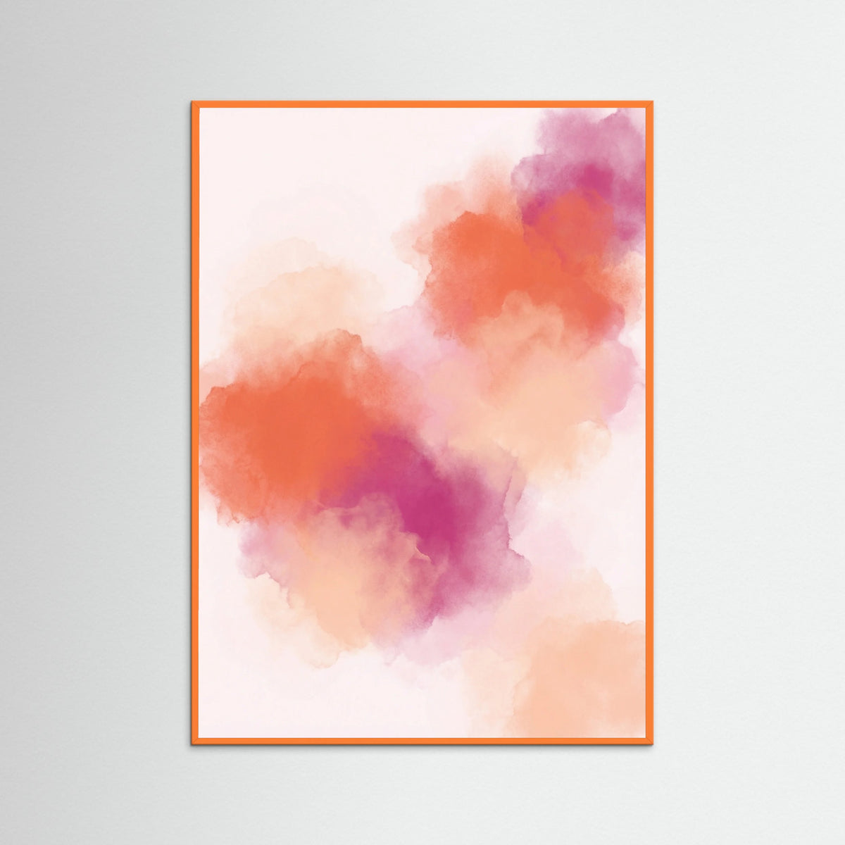 Orange Wood Sunset Bloom