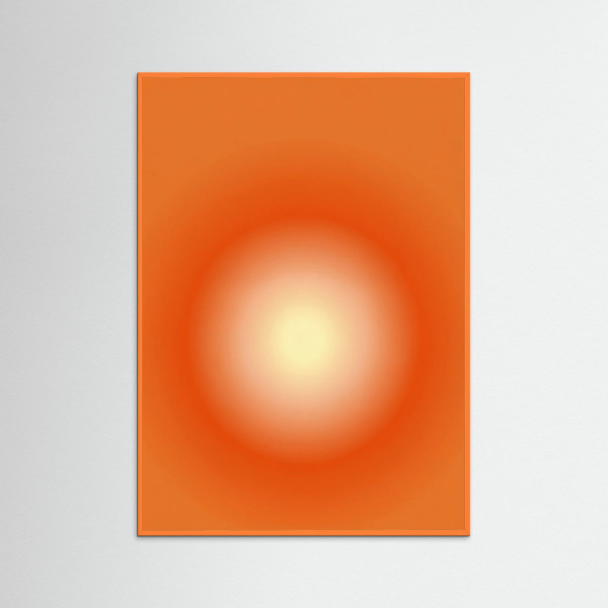 Orange Wood Sunset Ember