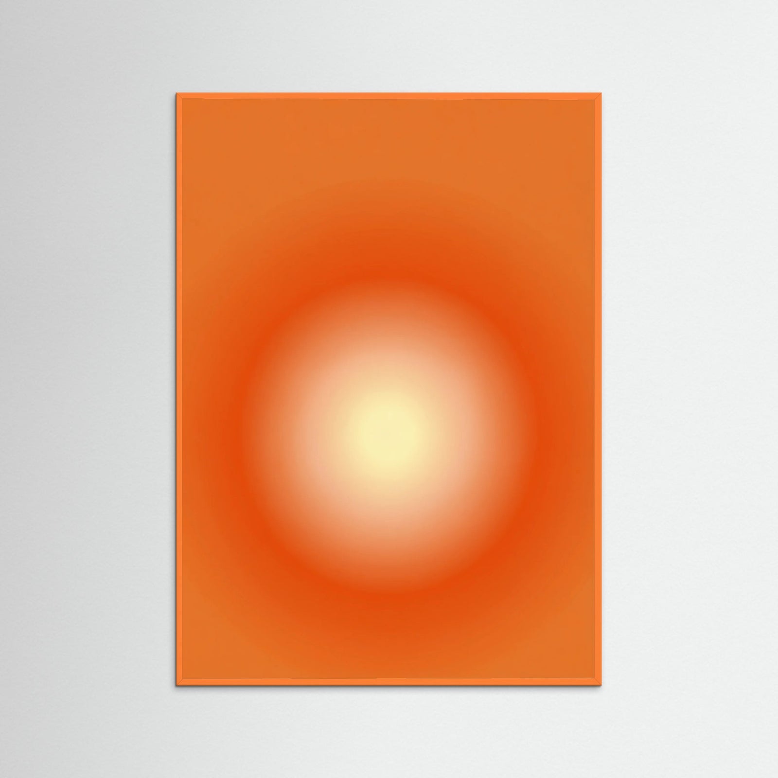 Orange Wood Sunset Ember