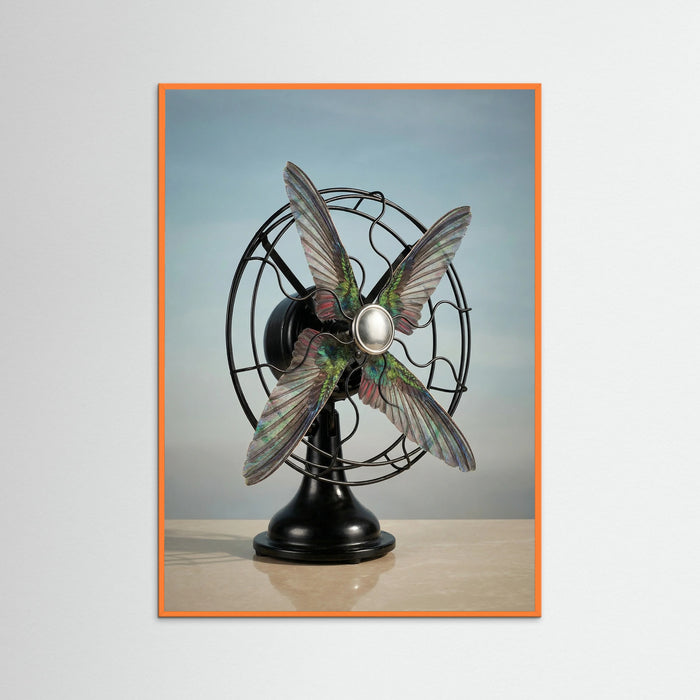 Orange Wood Surreal Communication