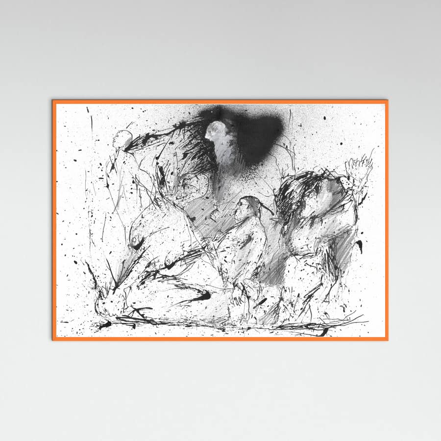 Surrealist Drawing Poster – poster and art print