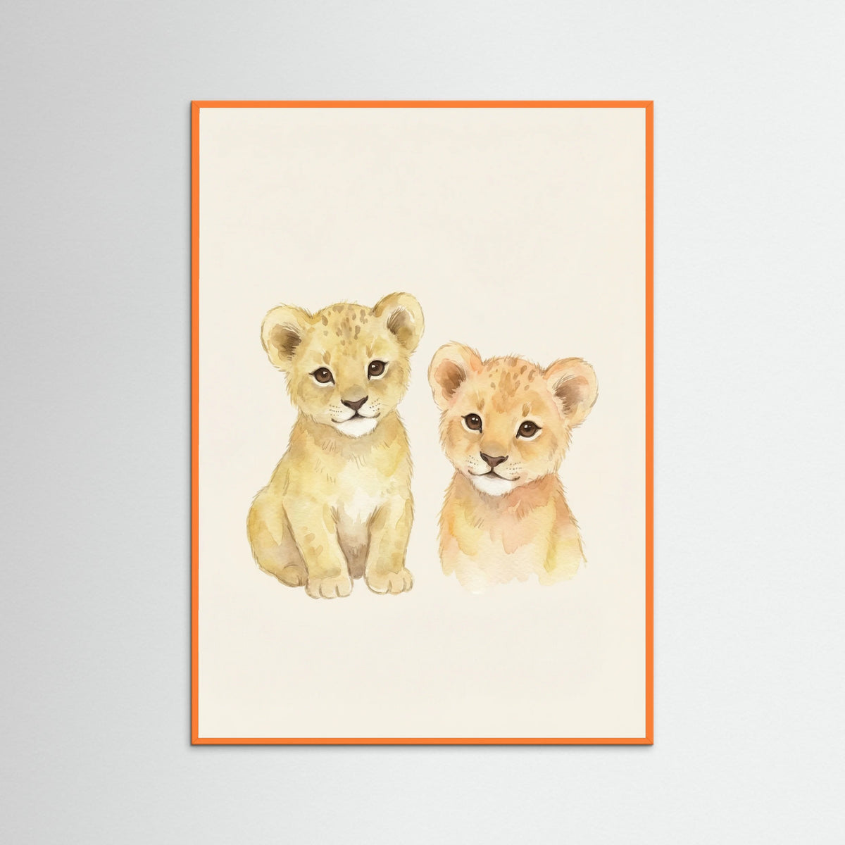 Orange Wood Sweet Giraffes