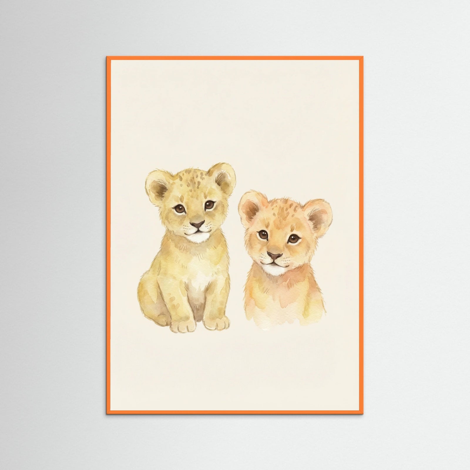 Orange Wood Sweet Giraffes