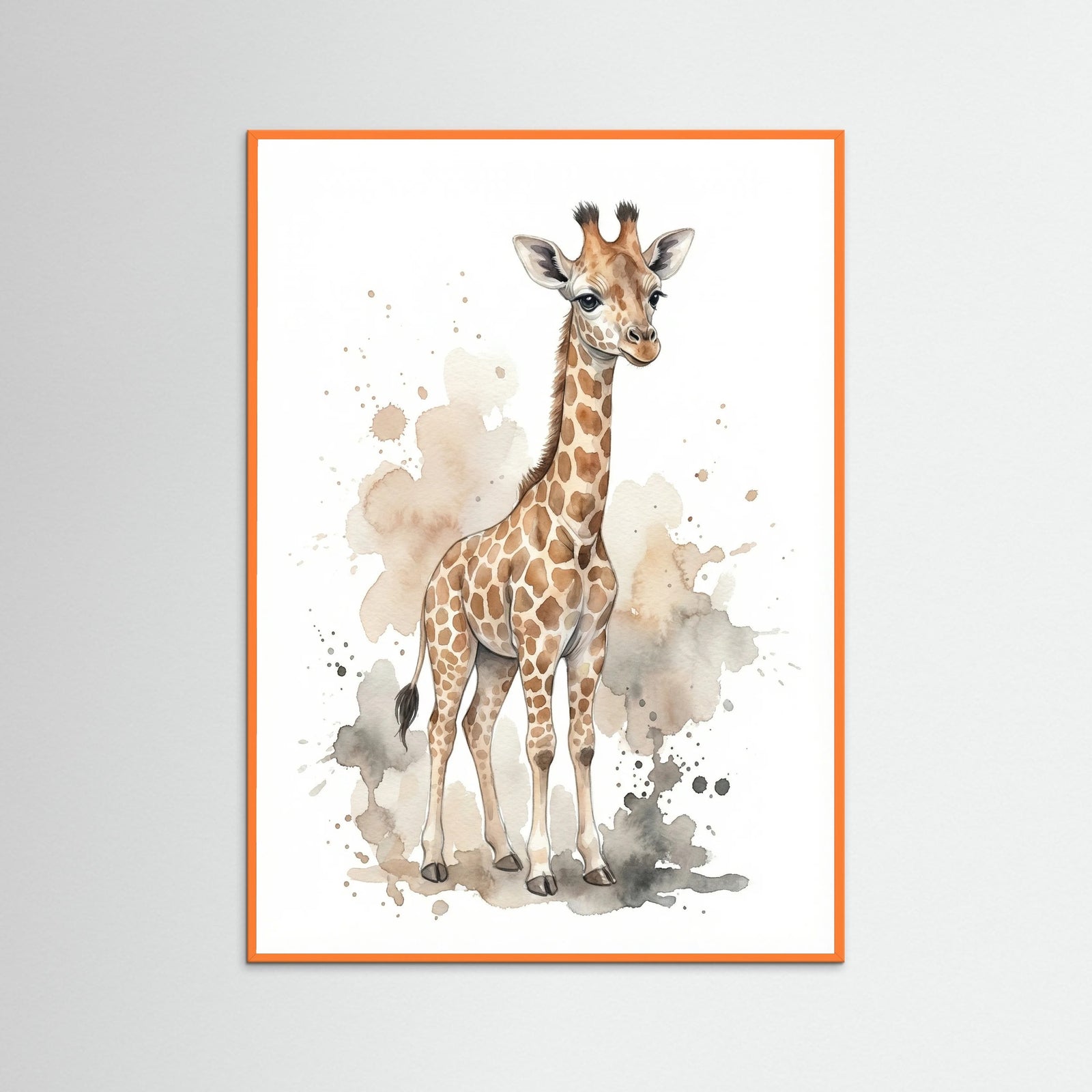 Orange Wood Sweet Zebra Calf