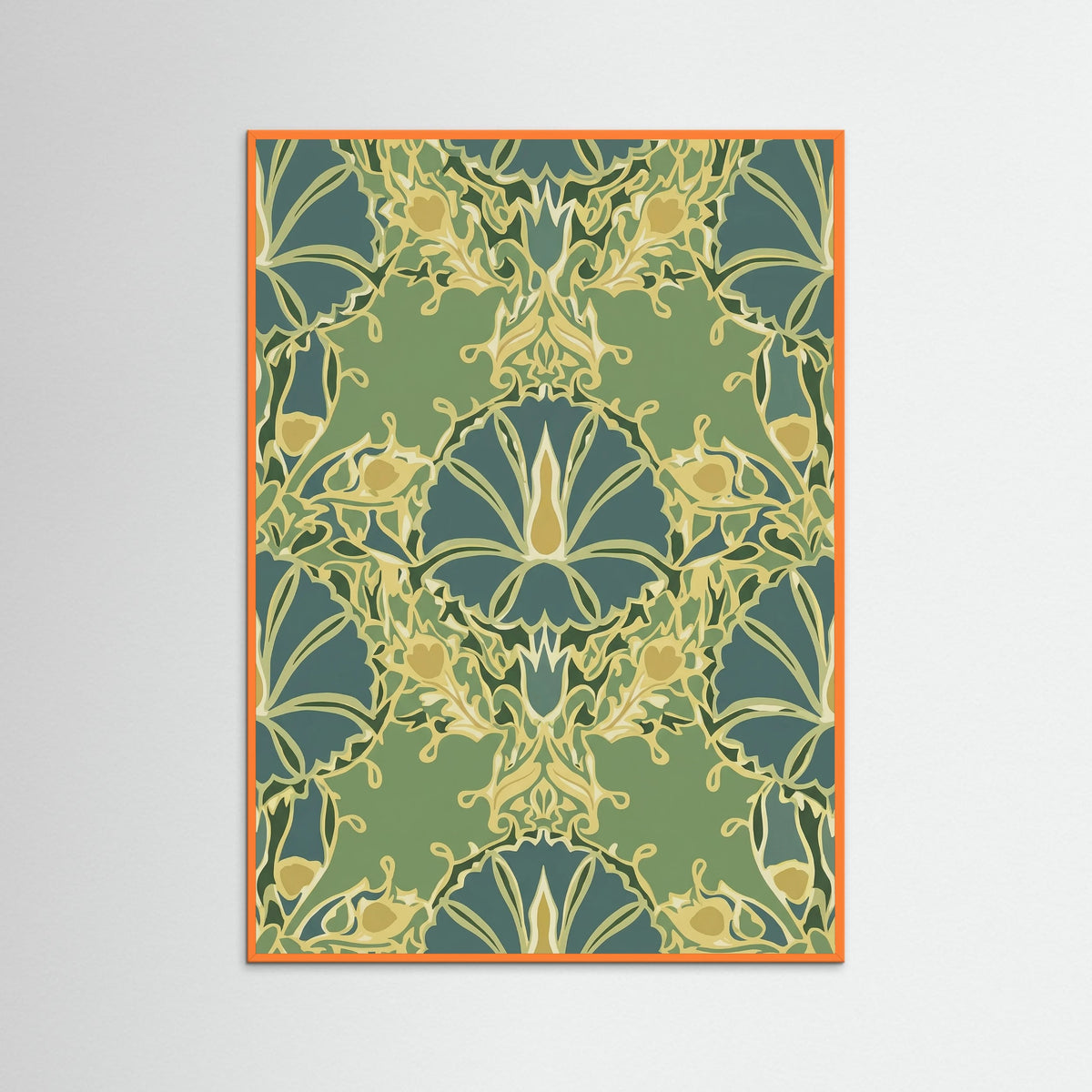 Orange Wood Sylvan Symmetry