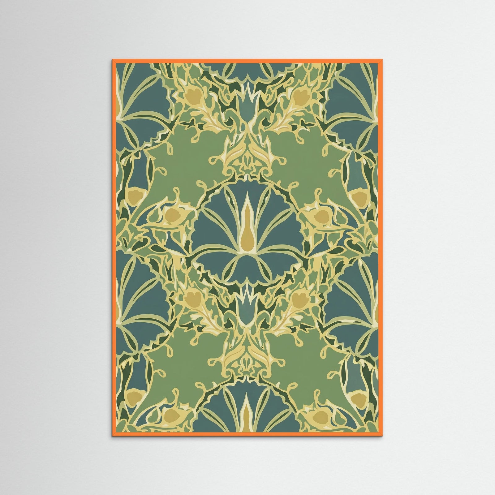 Orange Wood Sylvan Symmetry