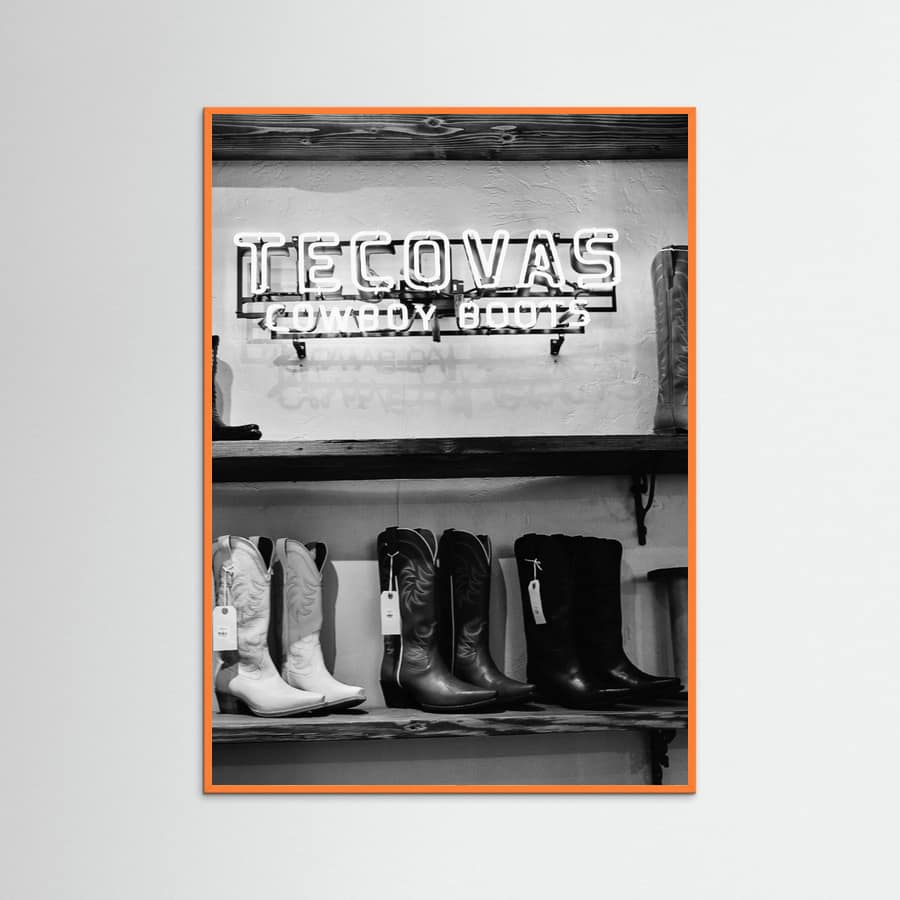 Plakat Tecovas Cowboy Boots – plakat i druk artystyczny