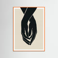 Orange Wood Tender Embrace