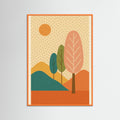 Orange Wood Tender Ties