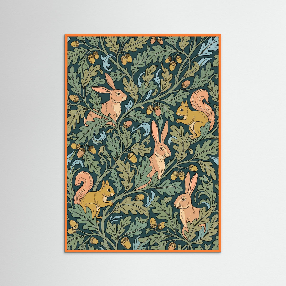 Orange Wood Textile Craft Legacy