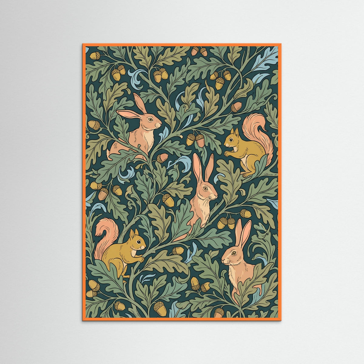 Orange Wood Textile Craft Legacy