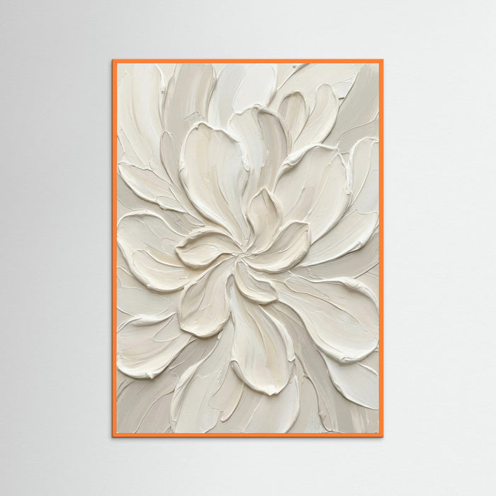 Orange Wood Textured Swirls