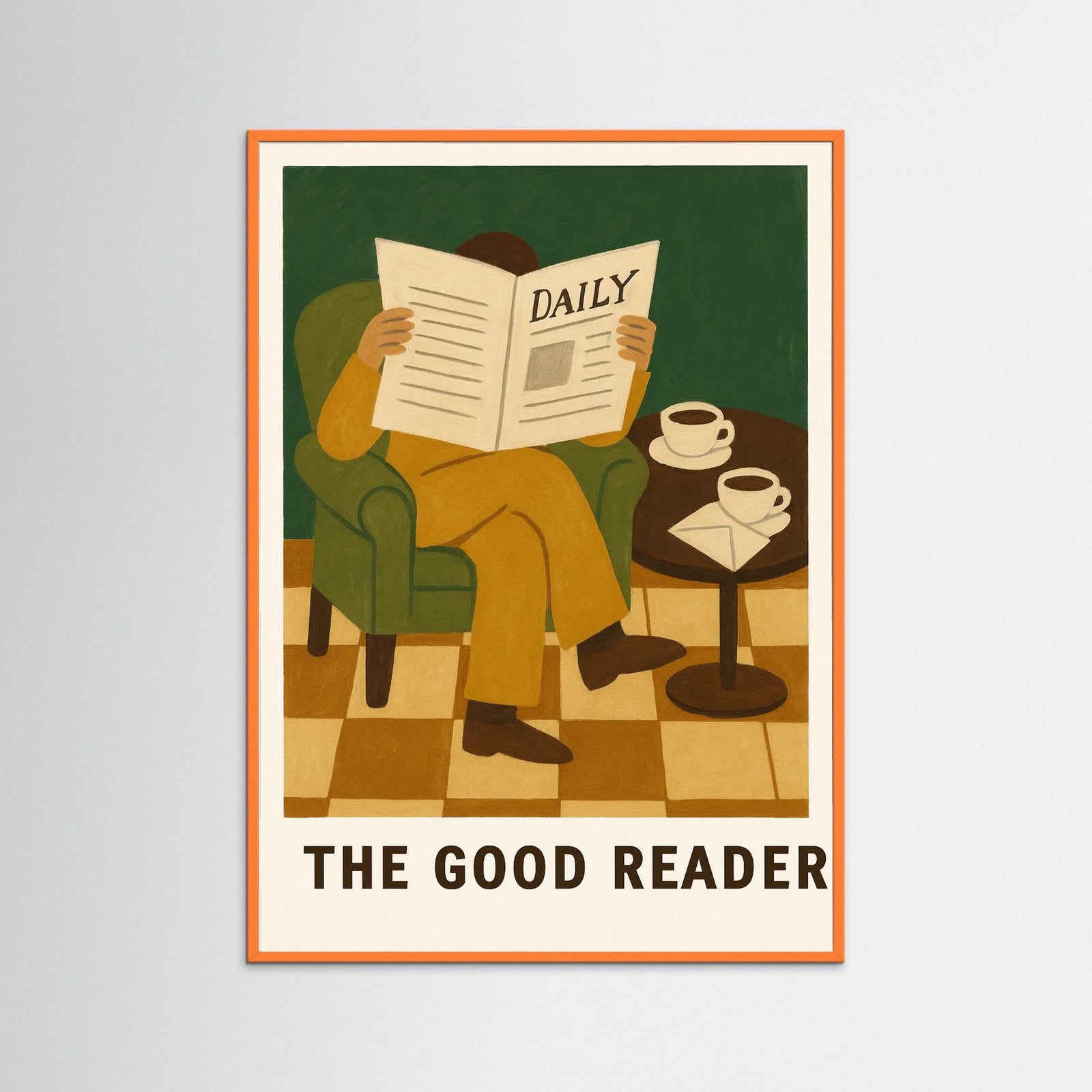 Orange Wood The Good Reader