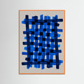 Orange Wood The Grid 5 Poster