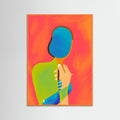 Orange Wood The One To Hold a Mirror Up To Me Poster