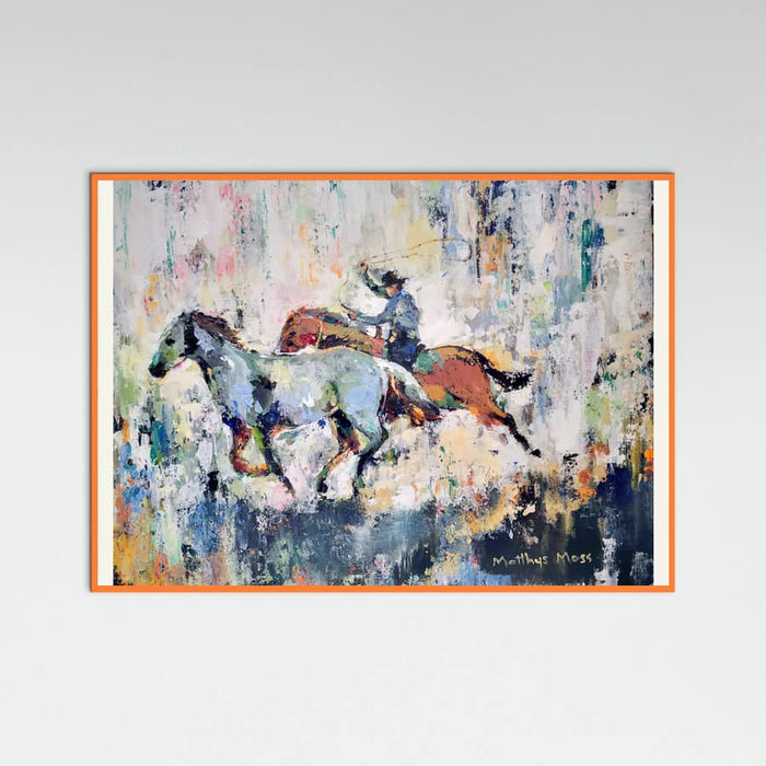 Orange Wood The Roper Poster