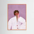 The Woman With the Pink Glove Poster – poster and art print