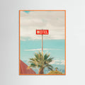 Orange Wood This Motel is for the Birds Poster