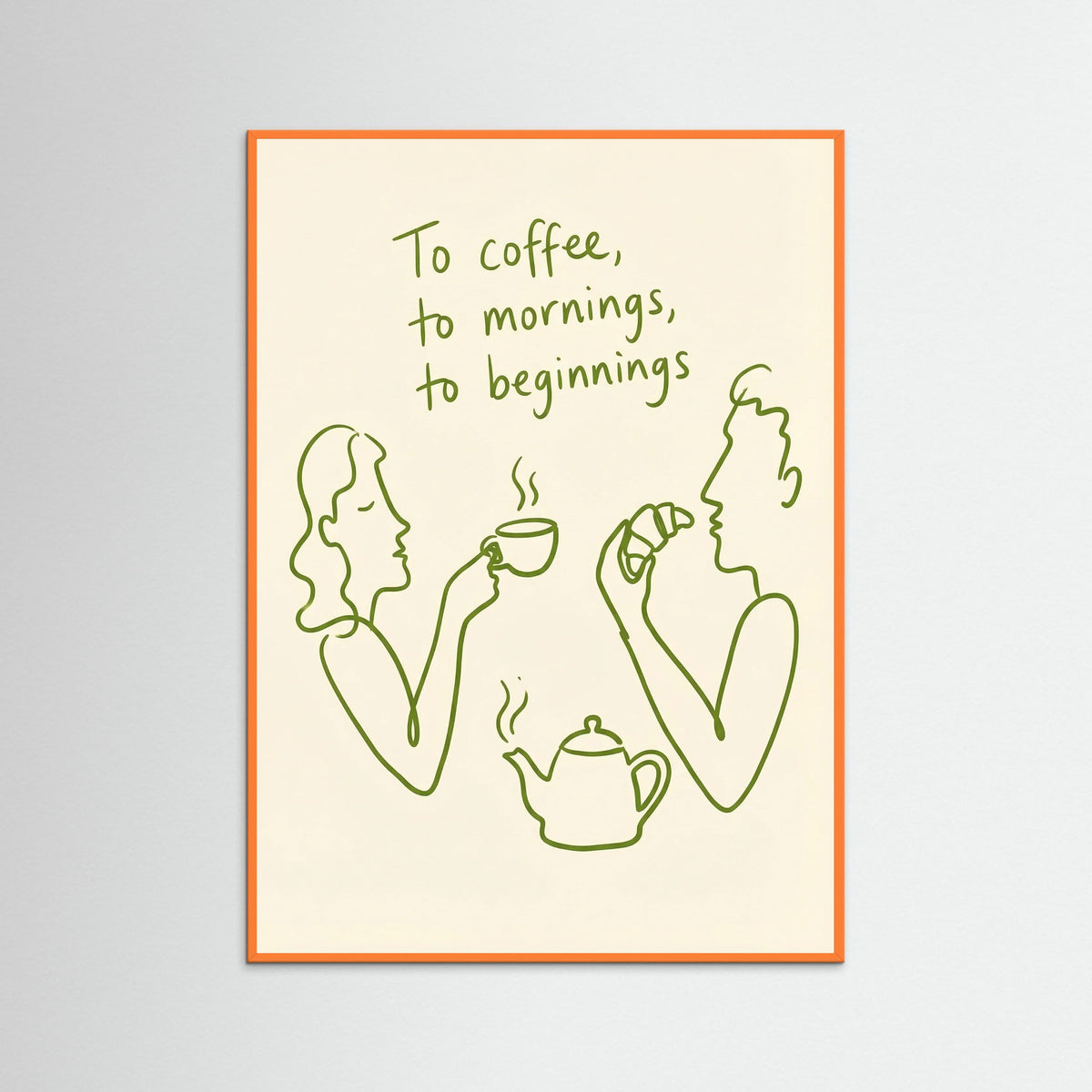 Orange Wood Toast to Life