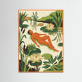 Orange Wood Tropical Repose