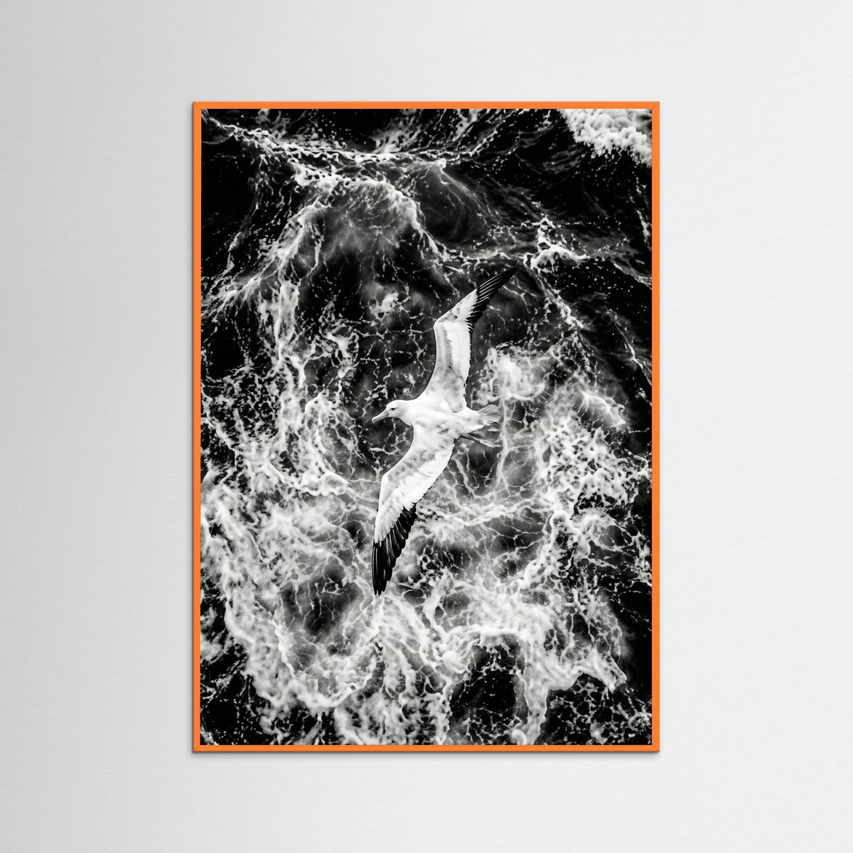 Orange Wood Turbulent Flight