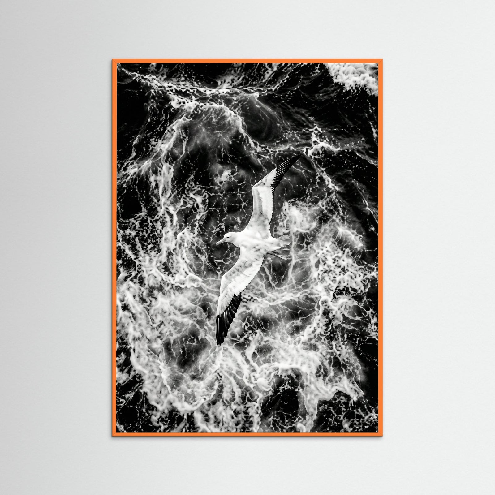 Orange Wood Turbulent Flight