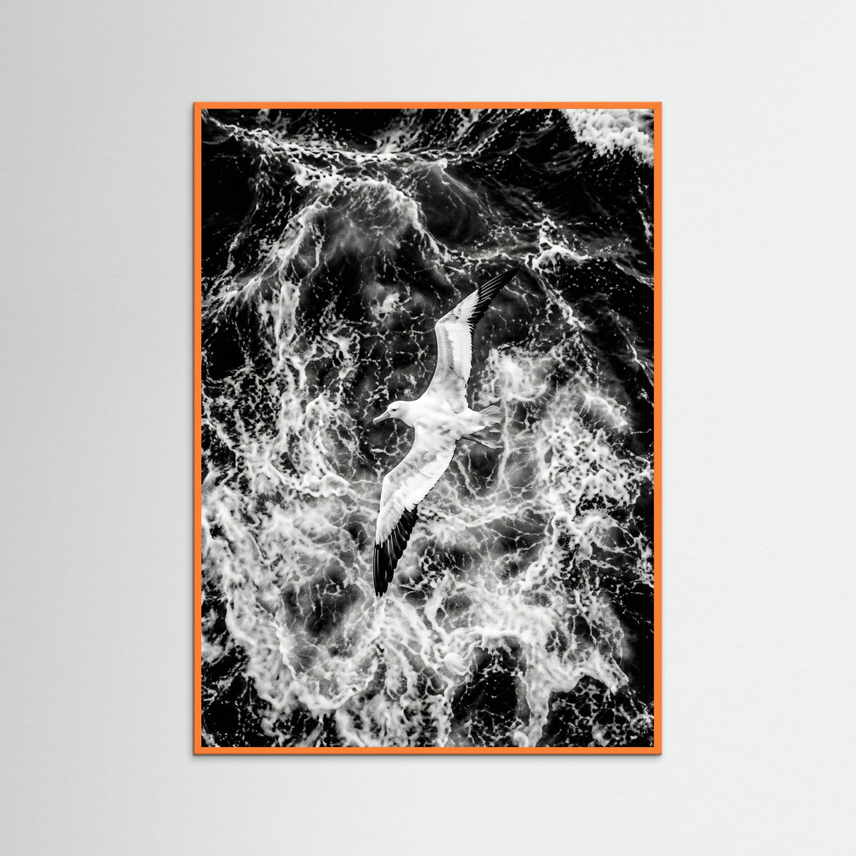 Orange Wood Turbulent Flight