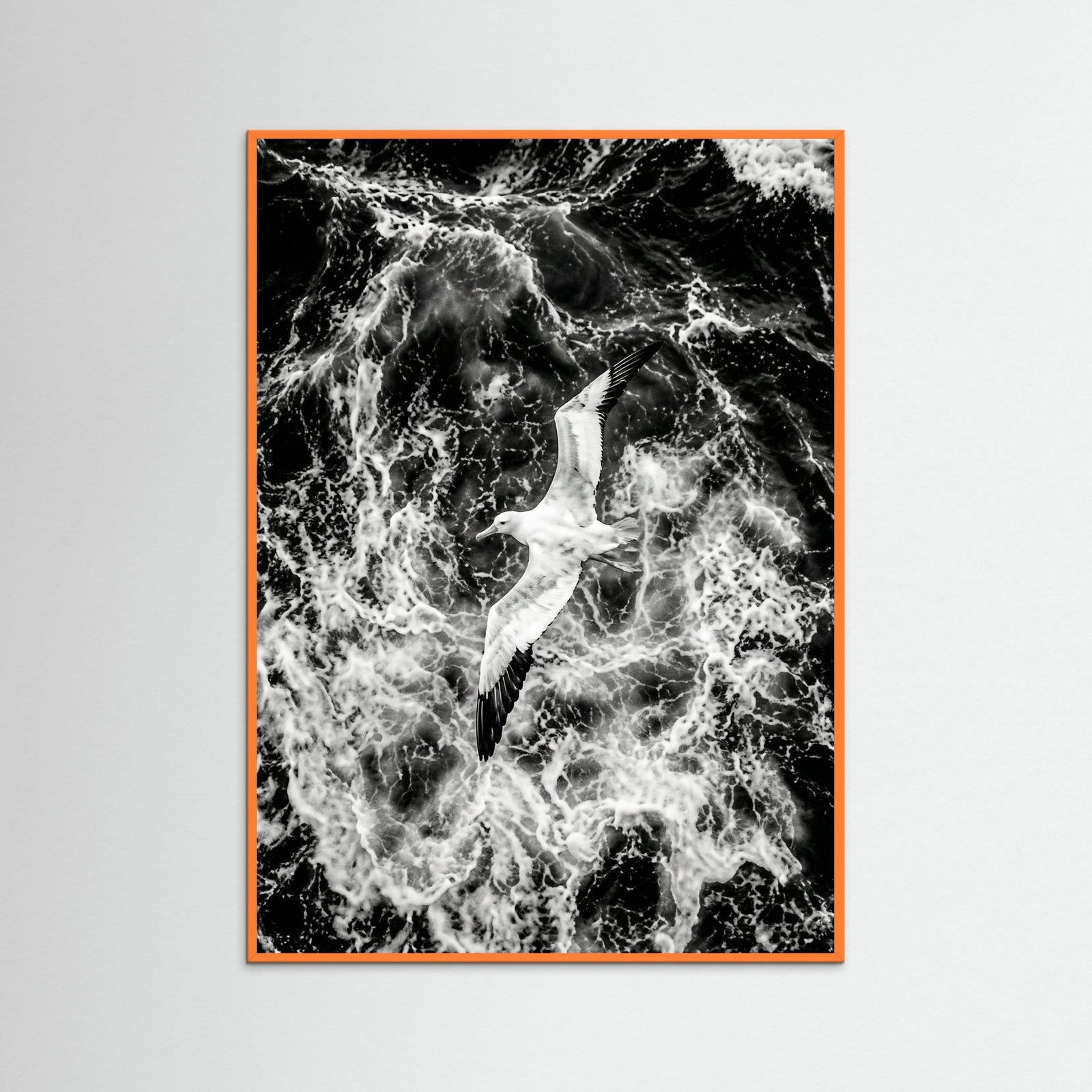 Orange Wood Turbulent Flight