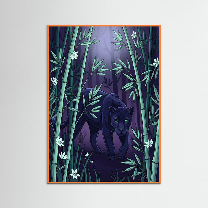 Orange Wood Twilight Cheetah