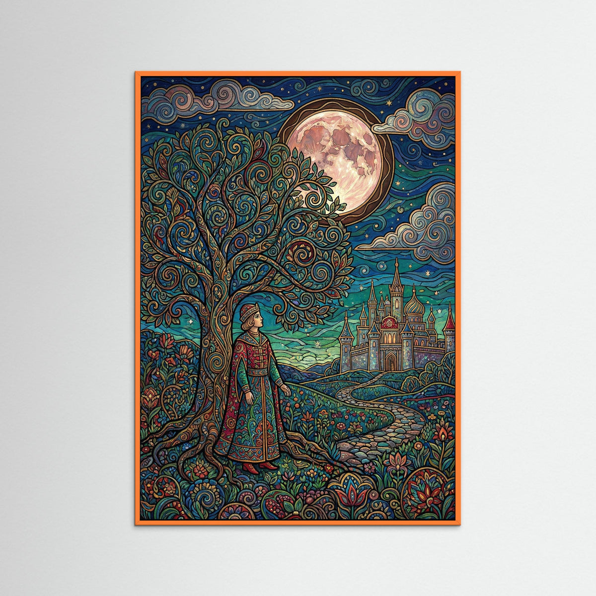 Orange Wood Twilight Ride