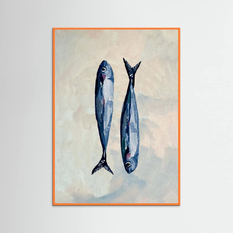 Two's A Catch Poster – plakat og kunsttryk